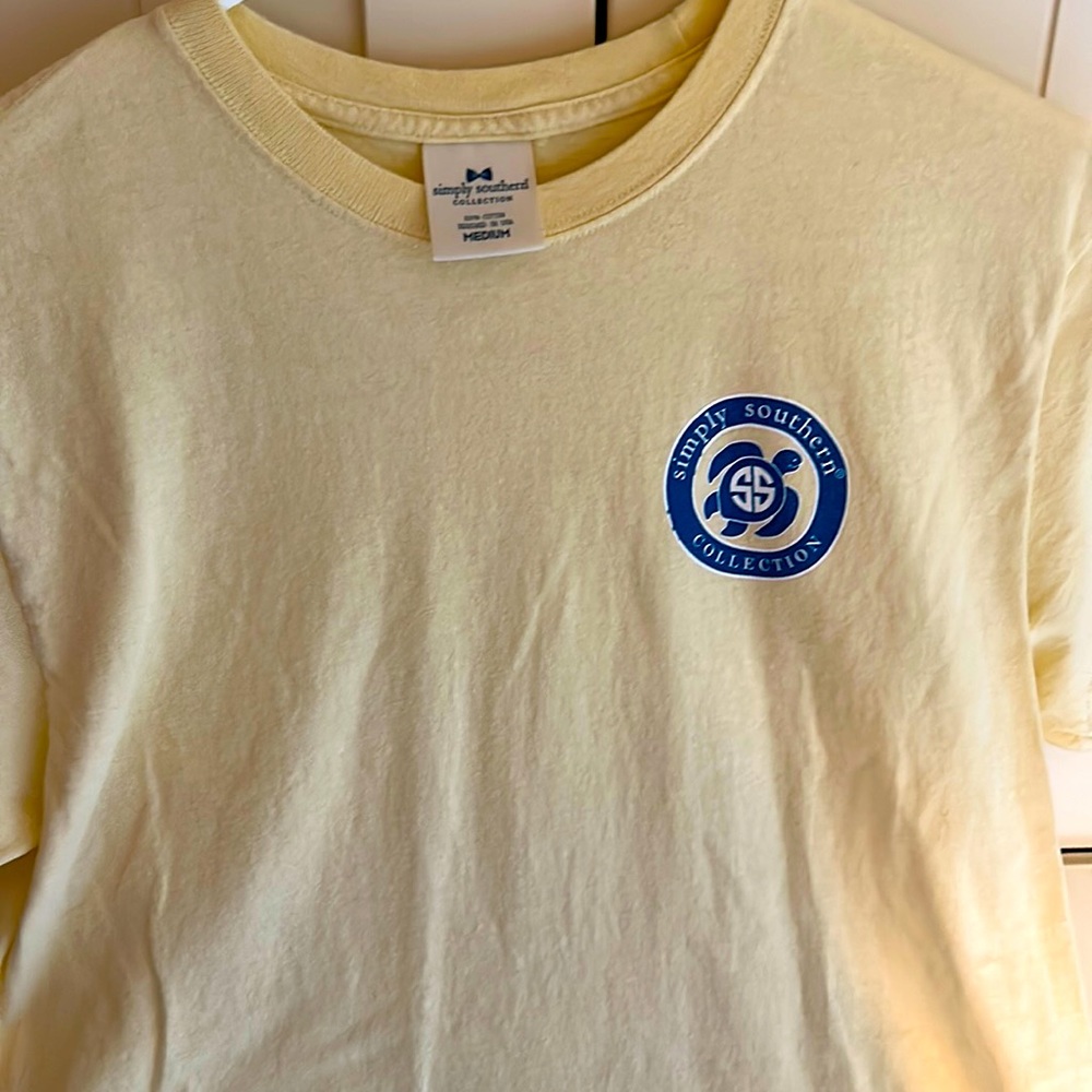 Simply southern save the Sea turtles tee.